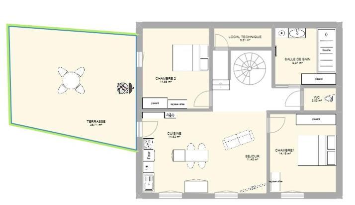 Les Tuileries De Lencieux Apartment Gigondas Exterior photo